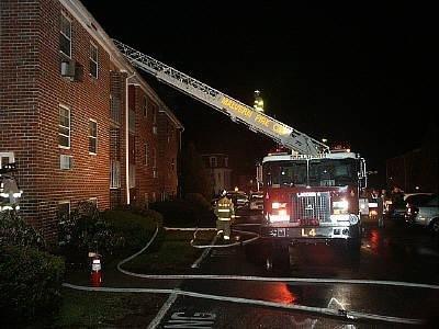 Small Fire at the Malvern Crossing Apartments - February 2005